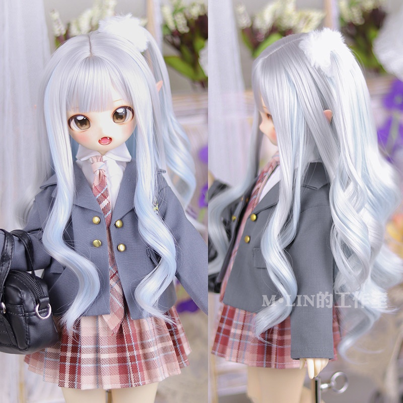 1/3 メッシュ ドール用ウィッグ 耐熱