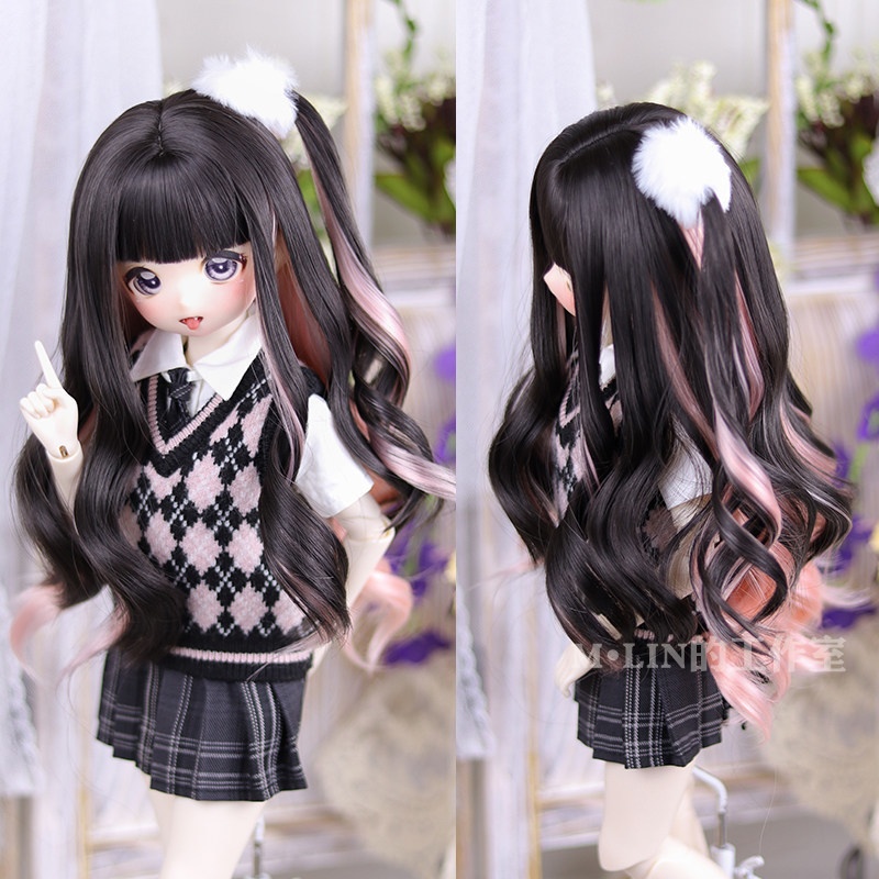 1/3 メッシュ ドール用ウィッグ 耐熱