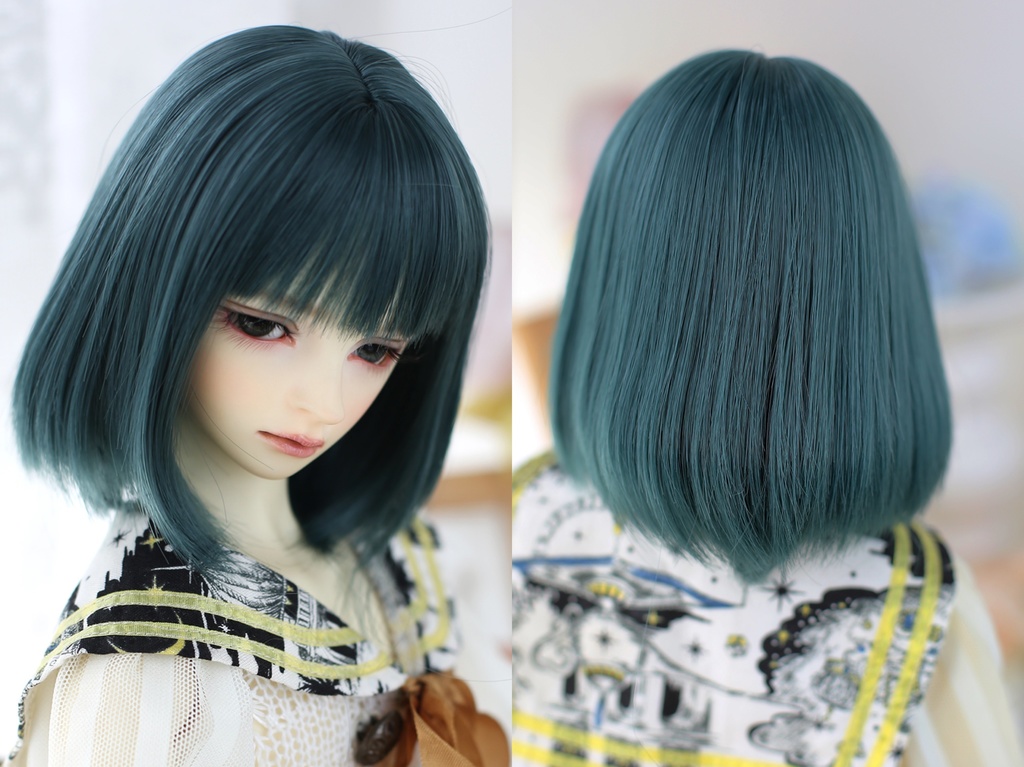 1/3 1/4 1/6 ワンカール ドール用ウィッグ 耐熱