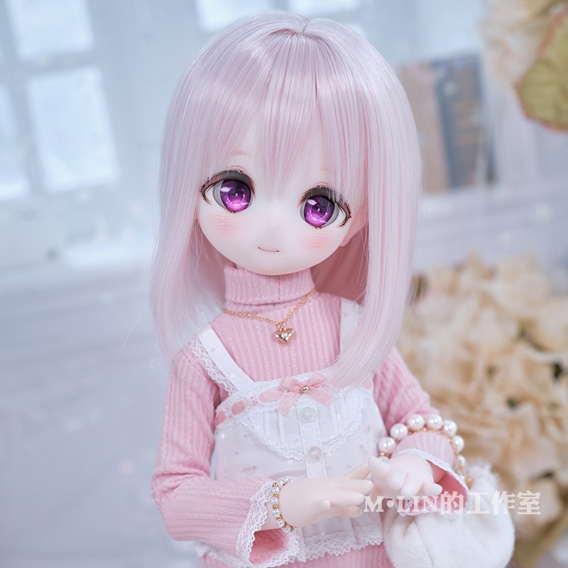 1/3 1/4 1/6 ワンカール ドール用ウィッグ 耐熱