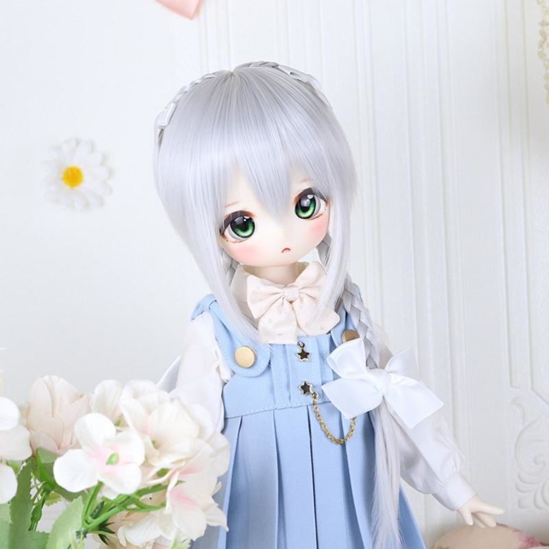 1/3 ピュアロング 三つ編みヘア ドール用ウィッグ 耐熱