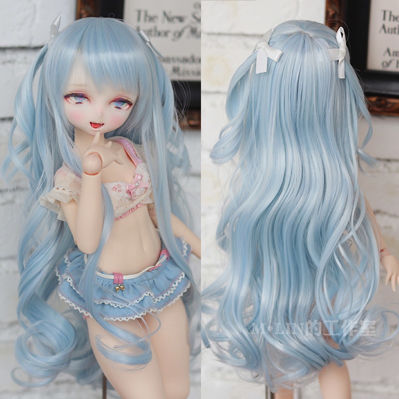 1/3 姫カット ドール用ウィッグ 耐熱