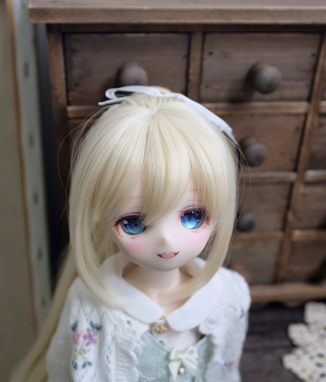 1/3 1/4 ハイポニー ストレートロング ドール用ウィッグ 耐熱 】