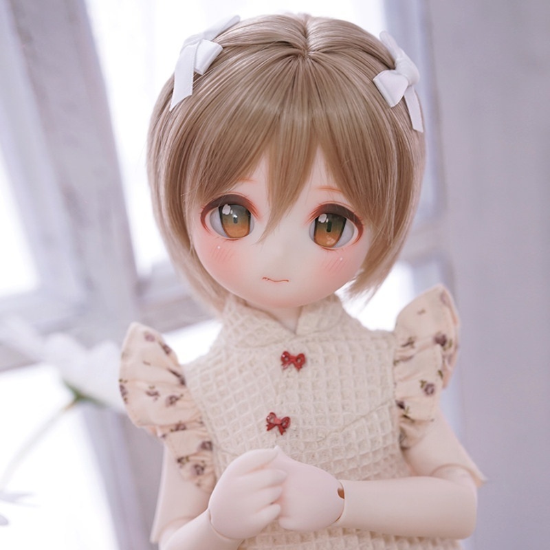 1/3 1/4 1/6 ショートボブ ドール用ウィッグ 耐熱