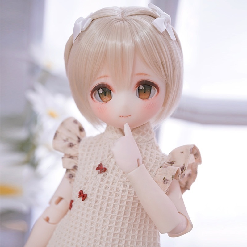 1/3 1/4 1/6 ショートボブ ドール用ウィッグ 耐熱