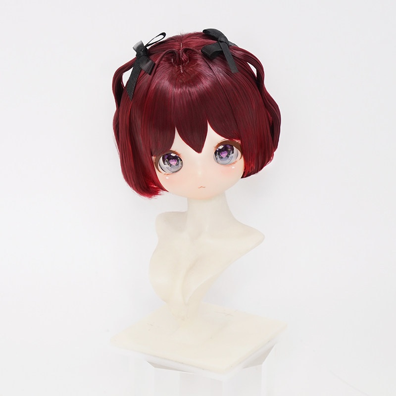 1/3 ゆるふわ ショートボブ ドール用ウィッグ 耐熱 【頭囲22-24cm】
