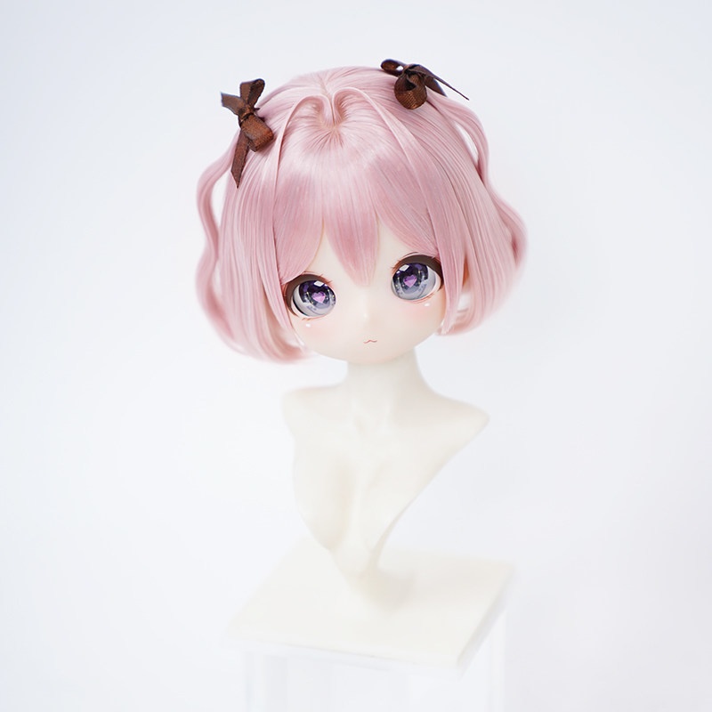 1/3 ゆるふわ ショートボブ ドール用ウィッグ 耐熱 【頭囲22-24cm】