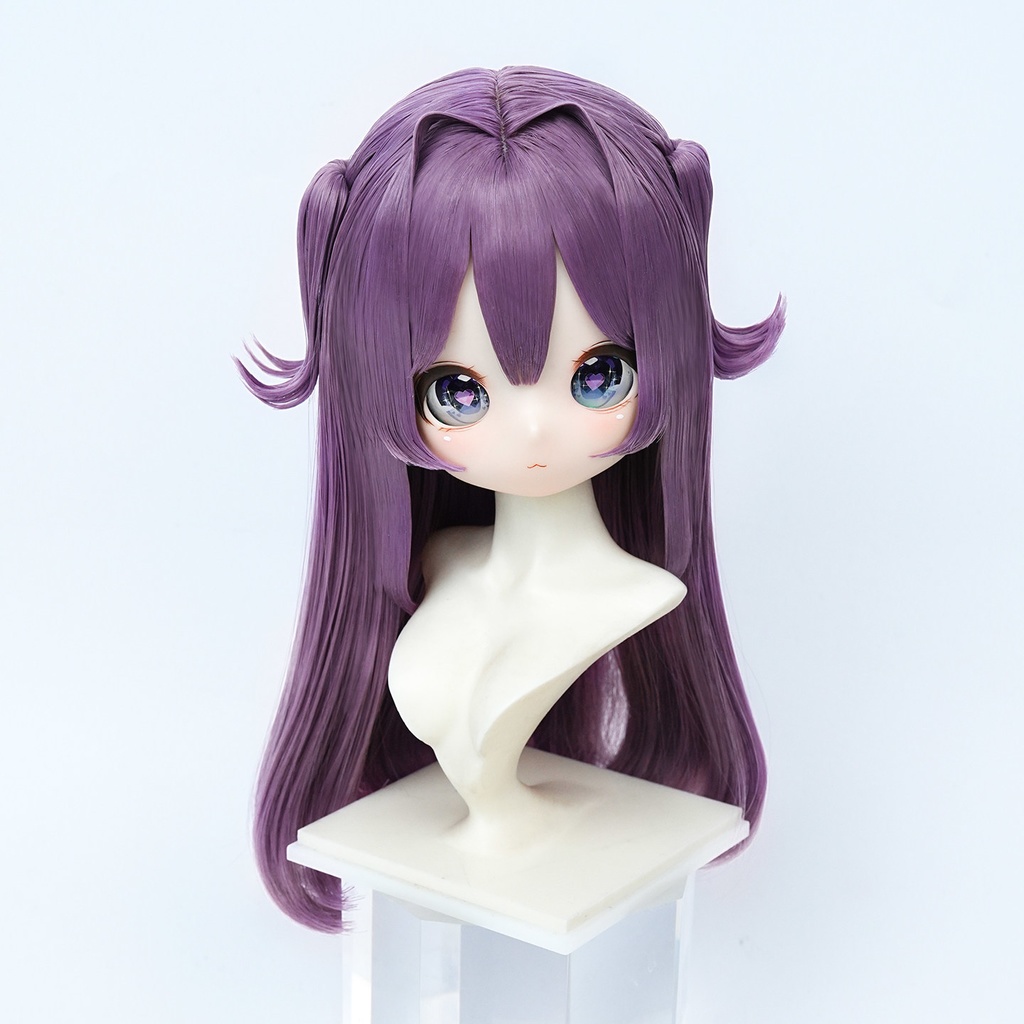 1/3　1/4　サイドツインロング　ドール用ウィッグ　耐熱　