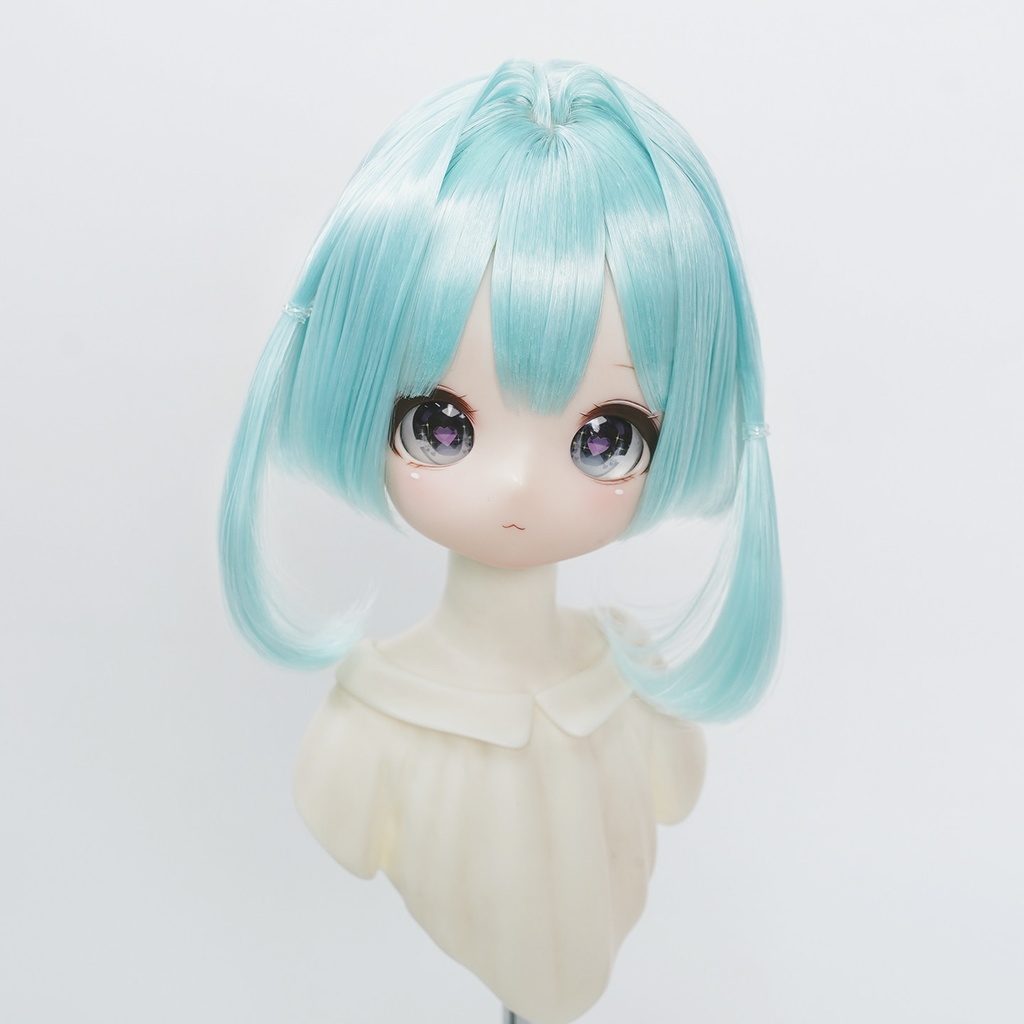 1/3　ラビットショートボブ　ドール用ウィッグ　耐熱　【頭囲22-24cm】