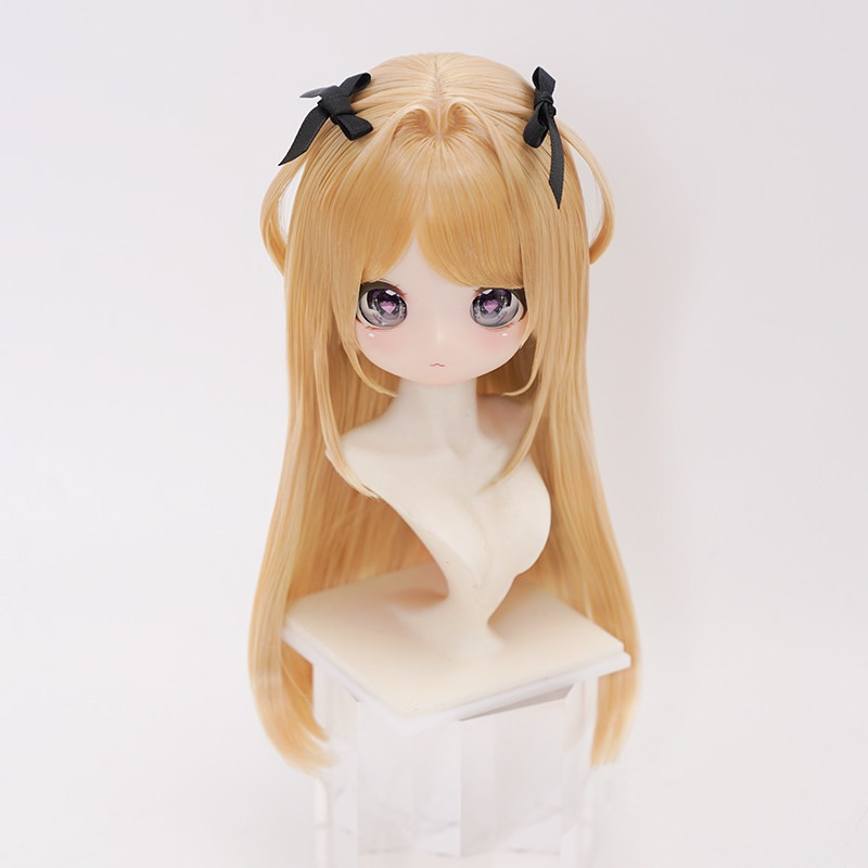 1/3 ゆるふわ ショートボブ ドール用ウィッグ 耐熱 【頭囲22-24cm】