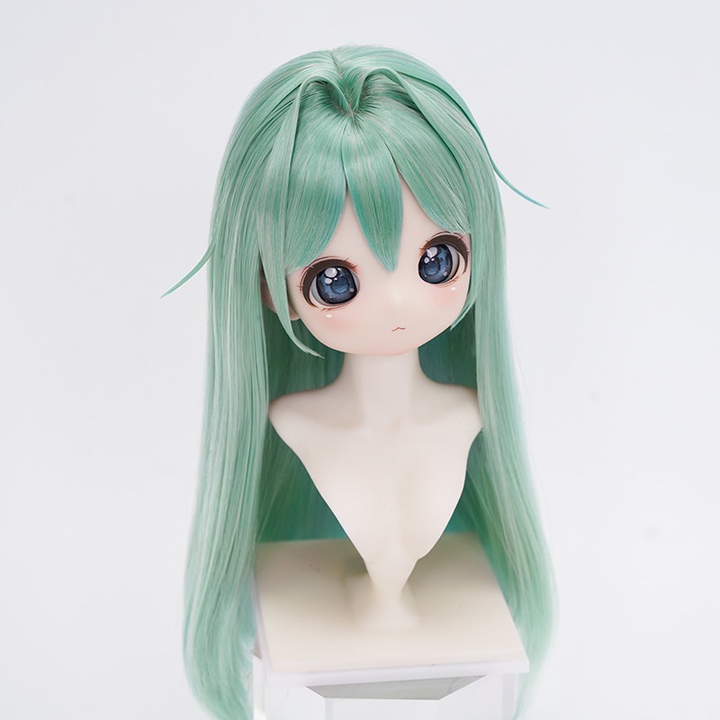 1/3 ロングストレート ドール用ウィッグ 耐熱 【頭囲22-24cm】 1/3ドール用ウィッグ