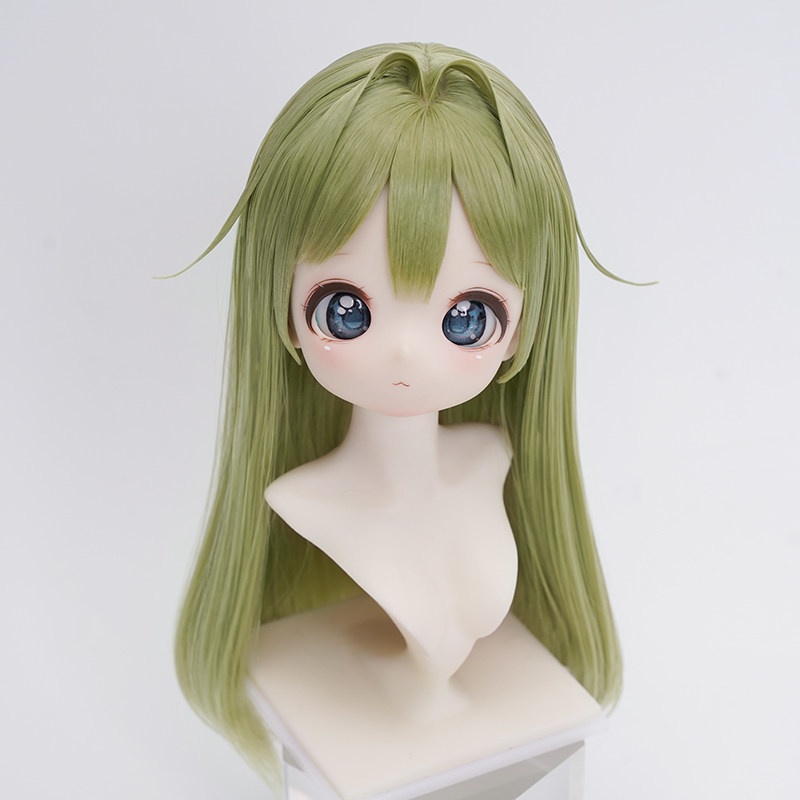 1/3 ロングストレート ドール用ウィッグ 耐熱 【頭囲22-24cm】 1/3ドール用ウィッグ