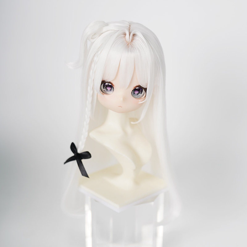 1/3 サイドポニー ロング ドール用ウィッグ 耐熱 【頭囲22-24cm】 1/3ドール用ウィッグ