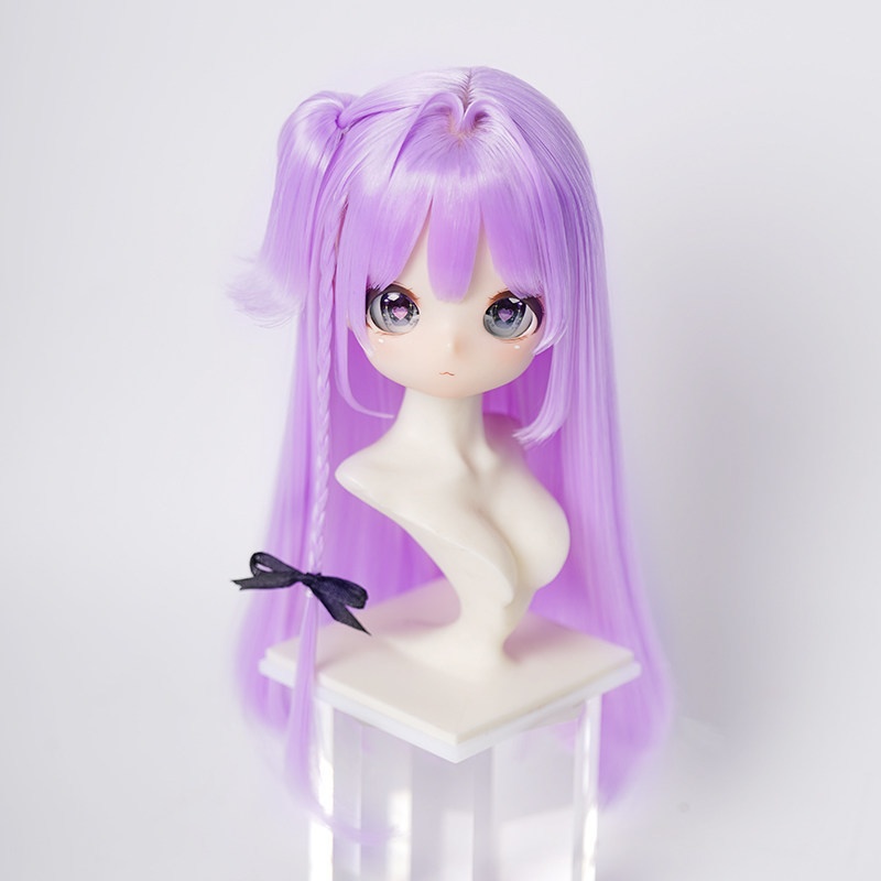 1/3 サイドポニー ロング ドール用ウィッグ 耐熱 【頭囲22-24cm】 1/3ドール用ウィッグ