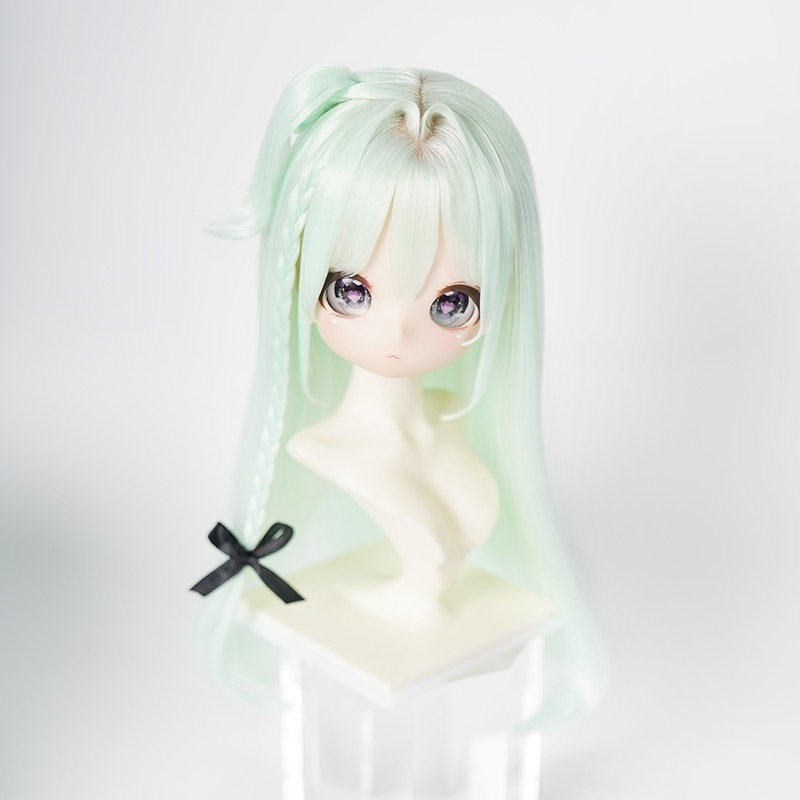 1/3 サイドポニー ロング ドール用ウィッグ 耐熱 【頭囲22-24cm】 1/3ドール用ウィッグ