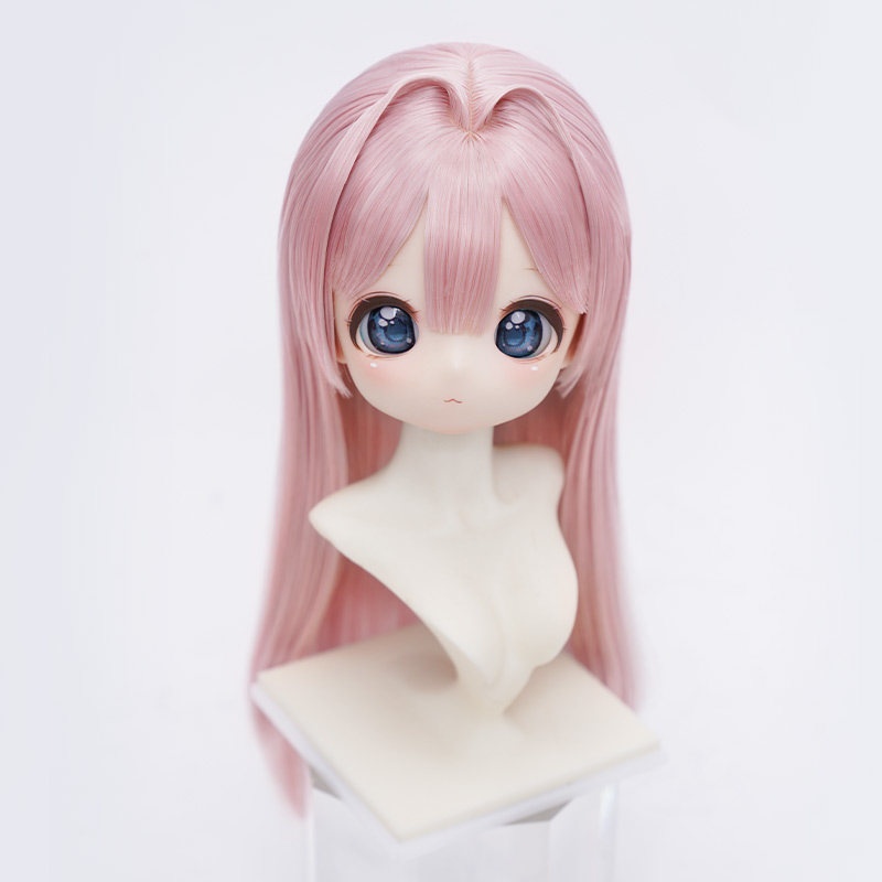 1/3 姫カットストレートロング ドール用ウィッグ 耐熱 【頭囲22-24cm】 1/3ドール用ウィッグ