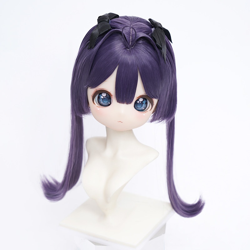 1/3 垂れうさ耳風サイドテール ドール用ウィッグ 耐熱 【頭囲22-24cm】 1/3ドール用ウィッグ