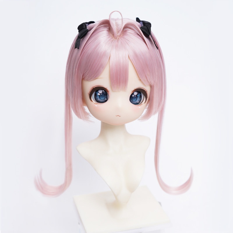 1/3 垂れうさ耳風サイドテール ドール用ウィッグ 耐熱 【頭囲22-24cm】 1/3ドール用ウィッグ