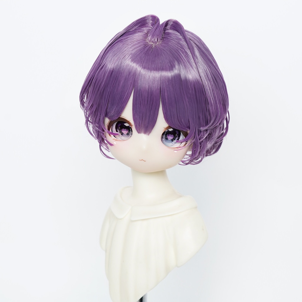 1/3 内巻きショートボブ ドール用ウィッグ 耐熱 【頭囲22-24cm】 1/3ドール用ウィッグ