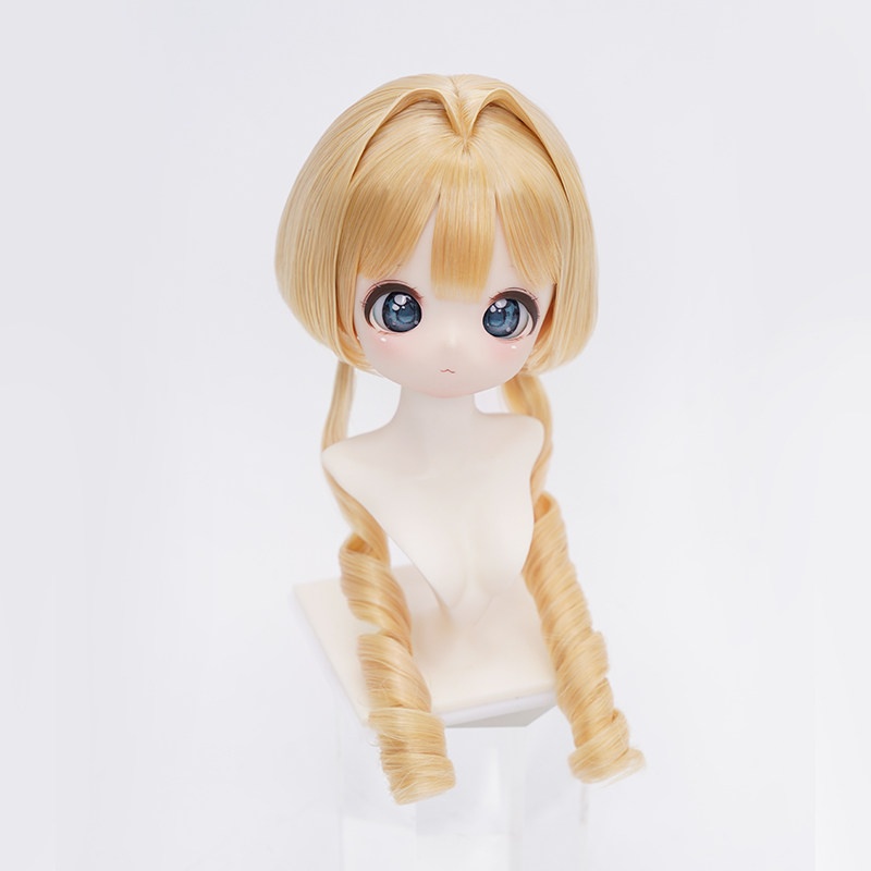 1/3 姫毛カールボブ ドール用ウィッグ 耐熱 【頭囲22-24cm】 1/3ドール用ウィッグ