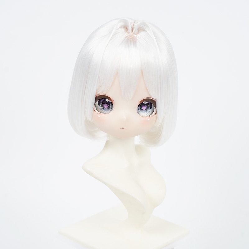 1/3 内巻きショートボブ ドール用ウィッグ 耐熱 【頭囲22-24cm】 1/3ドール用ウィッグ