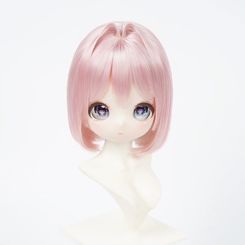 1/3 内巻きショートボブ ドール用ウィッグ 耐熱 【頭囲22-24cm】 1/3ドール用ウィッグ