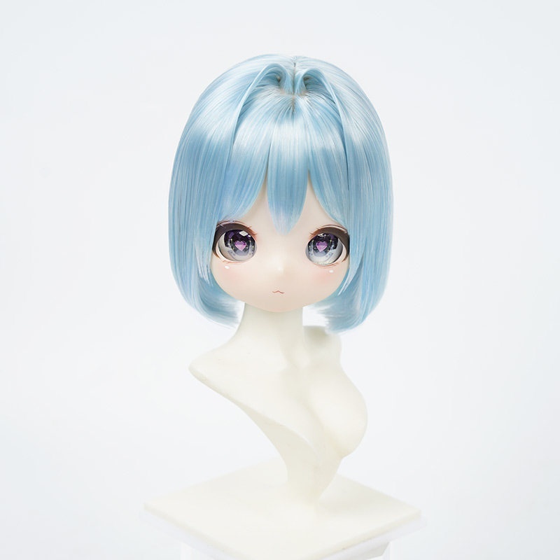 1/3 内巻きショートボブ ドール用ウィッグ 耐熱 【頭囲22-24cm】 1/3ドール用ウィッグ