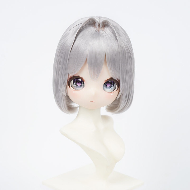 1/3 内巻きショートボブ ドール用ウィッグ 耐熱 【頭囲22-24cm】 1/3ドール用ウィッグ