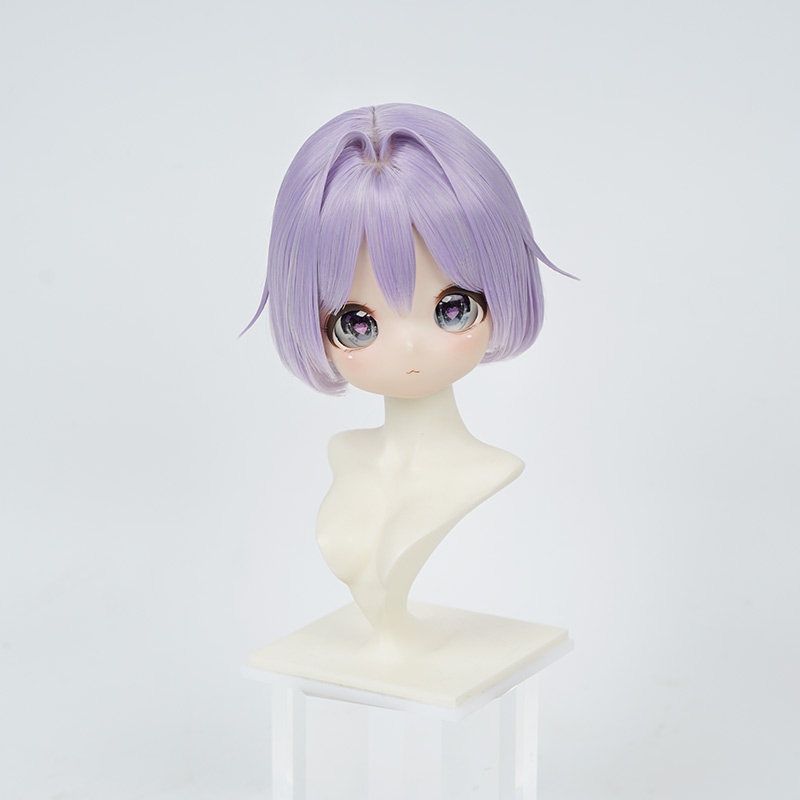 1/3 内巻きショートボブ ドール用ウィッグ 耐熱 【頭囲22-24cm】 1/3ドール用ウィッグ