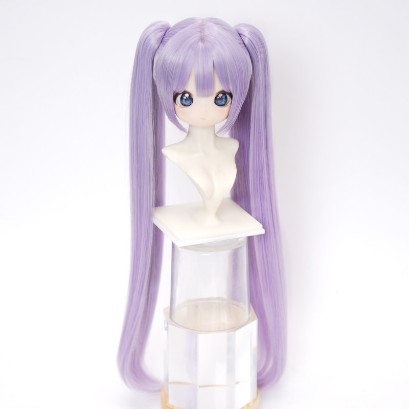 1/3 ロングツインテール ドール用ウィッグ 耐熱 【頭囲22-24cm】 1/3ドール用ウィッグ
