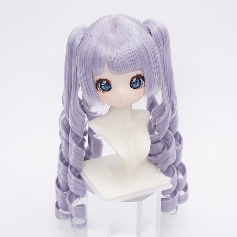 1/3 縦ロールツインテール ドール用ウィッグ 耐熱 【頭囲22-24cm】 1/3ドール用ウィッグ