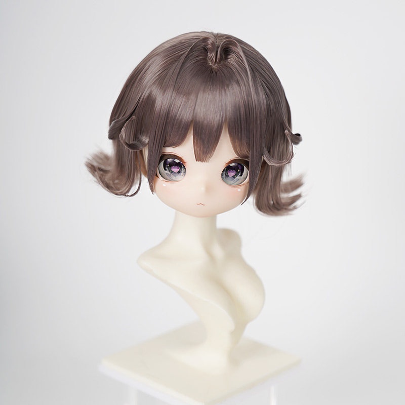 1/3 外ハネショート ドール用ウィッグ 耐熱 【頭囲22-24cm】 1/3ドール用ウィッグ