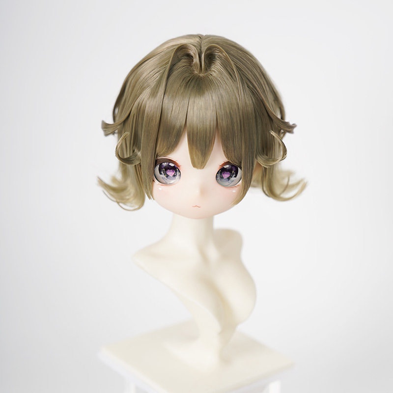1/3 外ハネショート ドール用ウィッグ 耐熱 【頭囲22-24cm】 1/3ドール用ウィッグ
