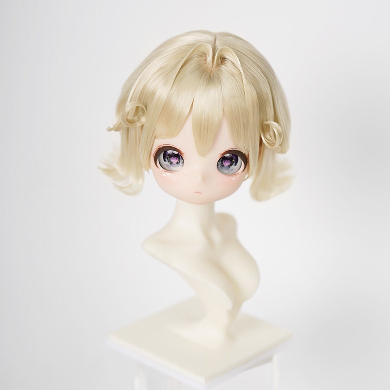 1/3 外ハネショート ドール用ウィッグ 耐熱 【頭囲22-24cm】 1/3ドール用ウィッグ