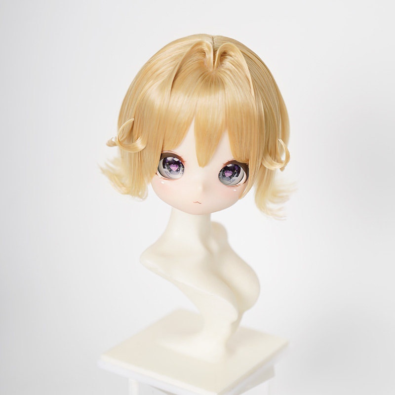 1/3 外ハネショート ドール用ウィッグ 耐熱 【頭囲22-24cm】 1/3ドール用ウィッグ