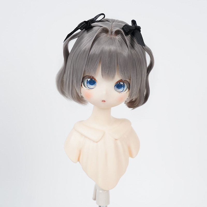 1/4 ゆるふわ ショートボブ ドール用ウィッグ 耐熱 【頭囲17.5-19.5cm】