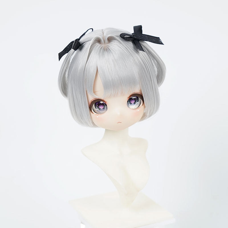 1/3 ショートツインテール ドール用ウィッグ 耐熱 【頭囲22-24cm】 1/3ドール用ウィッグ
