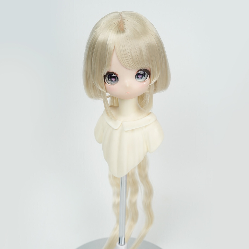 1/3 姫カットボブ ドール用ウィッグ 耐熱 【頭囲22-24cm】 1/3ドール用ウィッグ