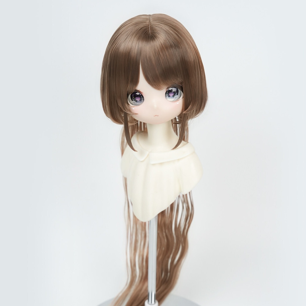 1/3 姫カットボブ ドール用ウィッグ 耐熱 【頭囲22-24cm】 1/3ドール用ウィッグ