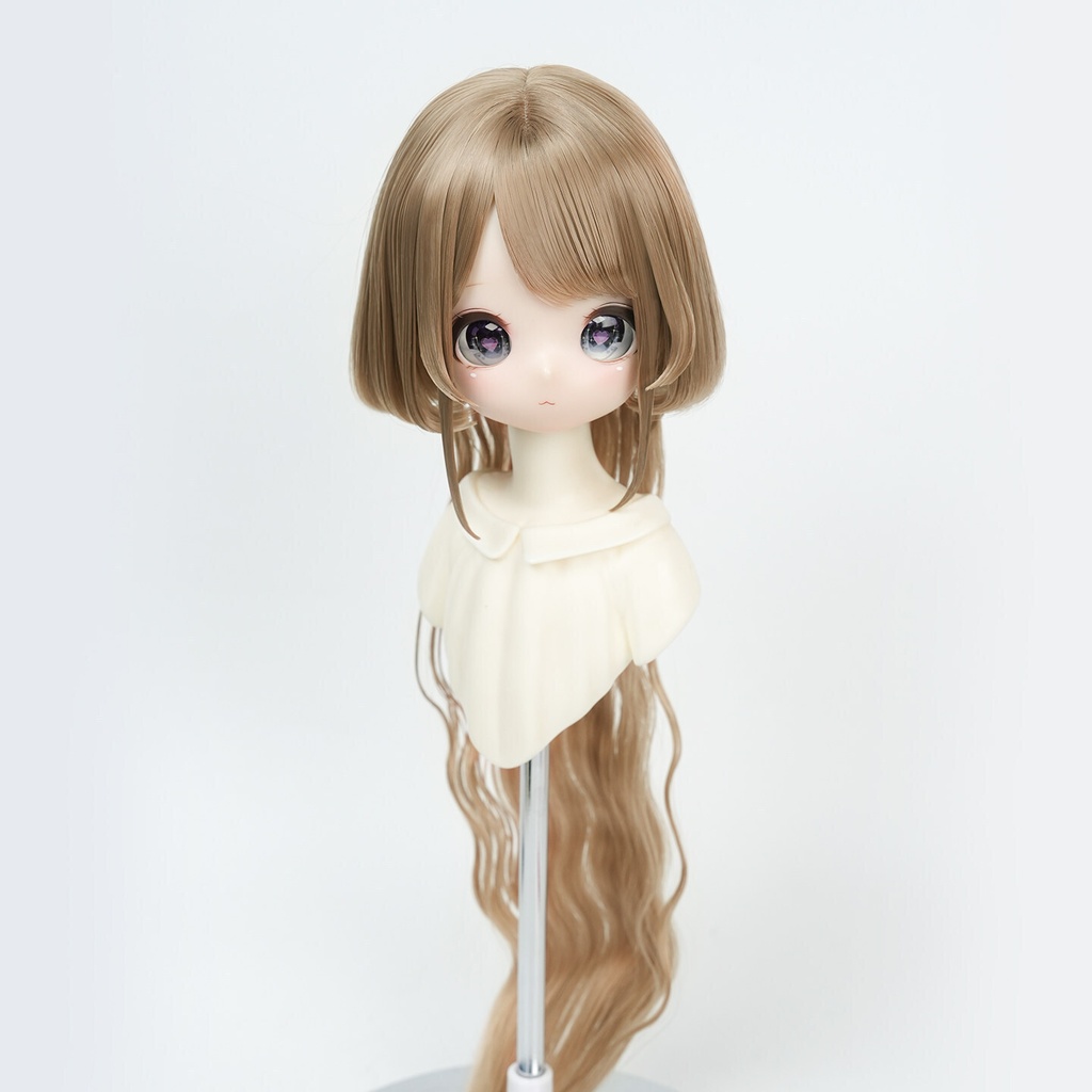 1/3 姫カットボブ ドール用ウィッグ 耐熱 【頭囲22-24cm】 1/3ドール用ウィッグ