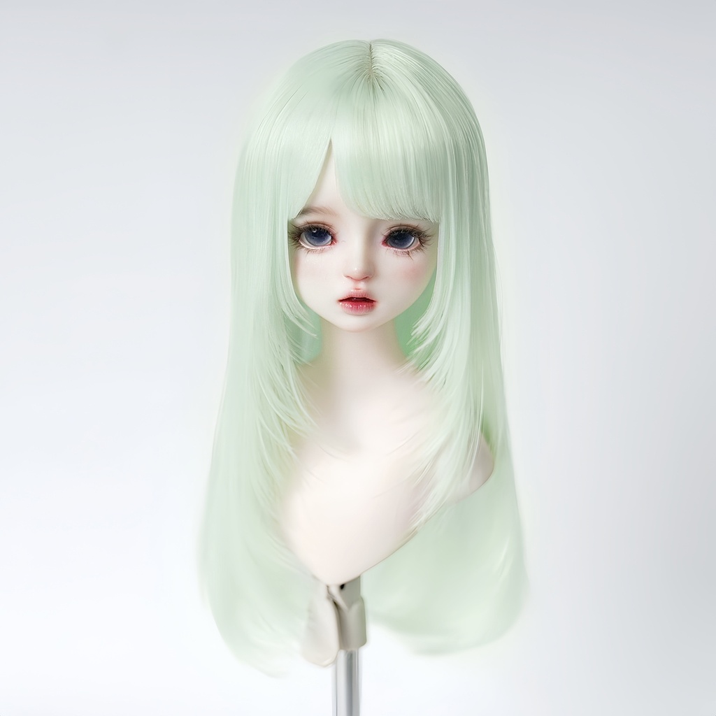 1/4 ハイレイヤー ドール用ウィッグ 耐熱 【頭囲17.5-19.5cm】 1/4ドール用ウィッグ