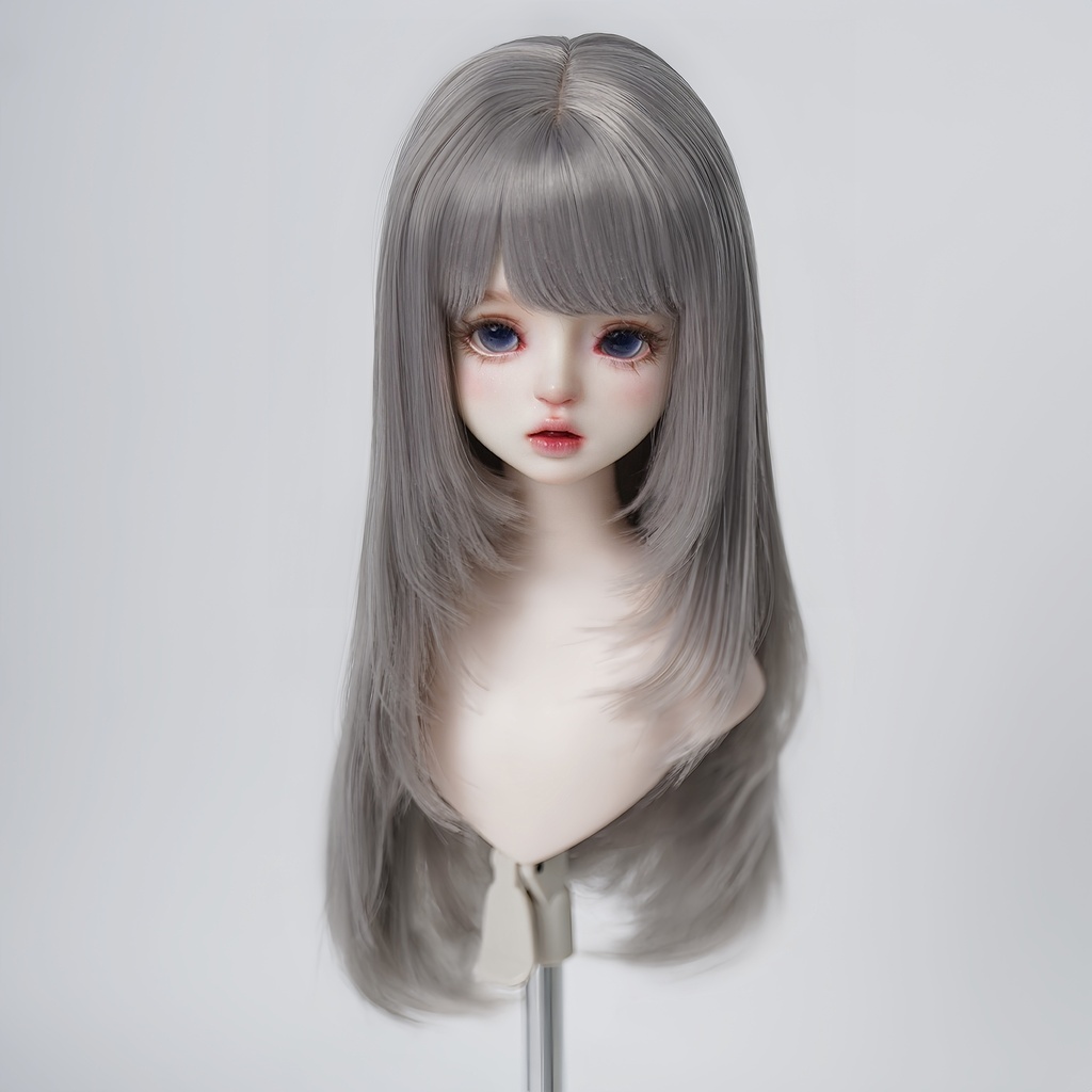 1/4 ハイレイヤー ドール用ウィッグ 耐熱 【頭囲17.5-19.5cm】 1/4ドール用ウィッグ