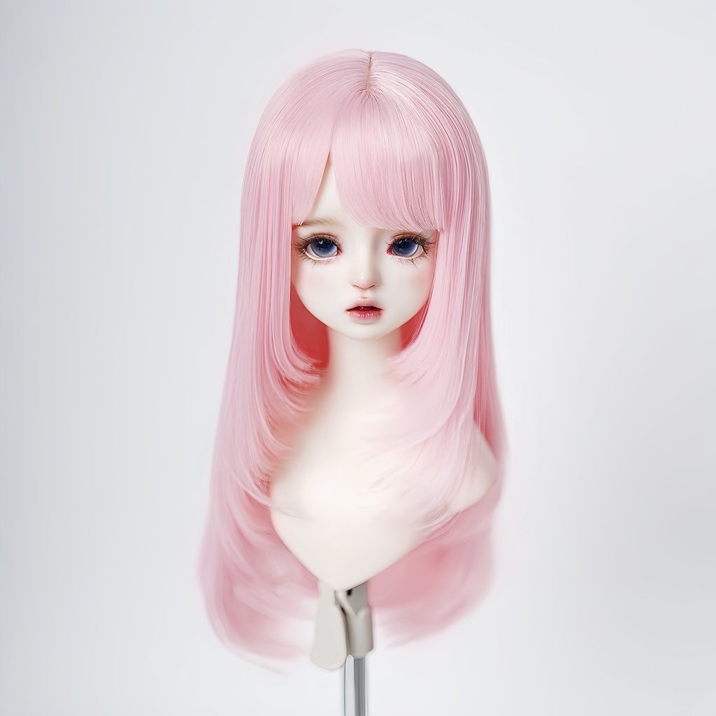 1/4 ハイレイヤー ドール用ウィッグ 耐熱 【頭囲17.5-19.5cm】 1/4ドール用ウィッグ