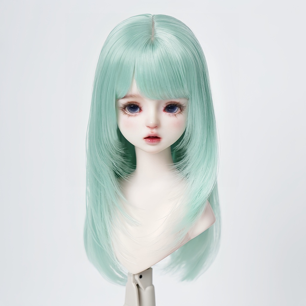 1/4 ハイレイヤー ドール用ウィッグ 耐熱 【頭囲17.5-19.5cm】 1/4ドール用ウィッグ