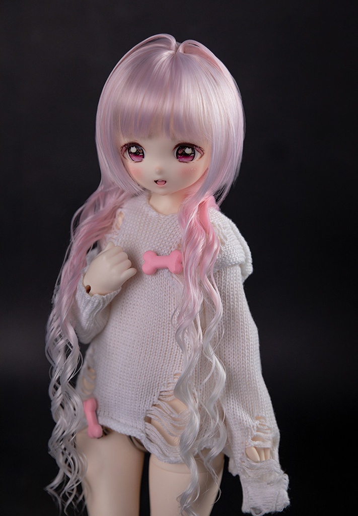 1/3 1/4 クラゲヘア ドール用ウィッグ 耐熱 1/3ドール用ウィッグ 1/4ドール用ウィッグ