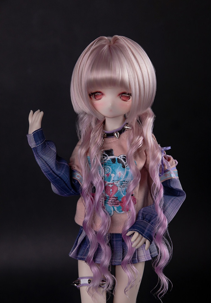 1/3 1/4 クラゲヘア ドール用ウィッグ 耐熱 1/3ドール用ウィッグ 1/4ドール用ウィッグ