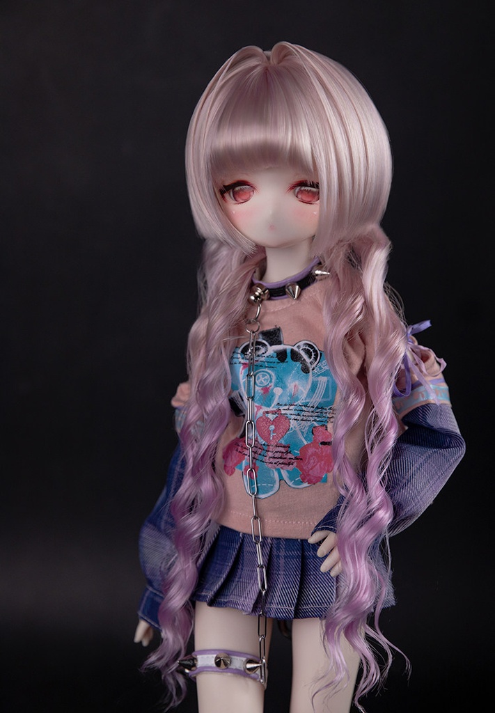 1/3 1/4 クラゲヘア ドール用ウィッグ 耐熱 1/3ドール用ウィッグ 1/4ドール用ウィッグ