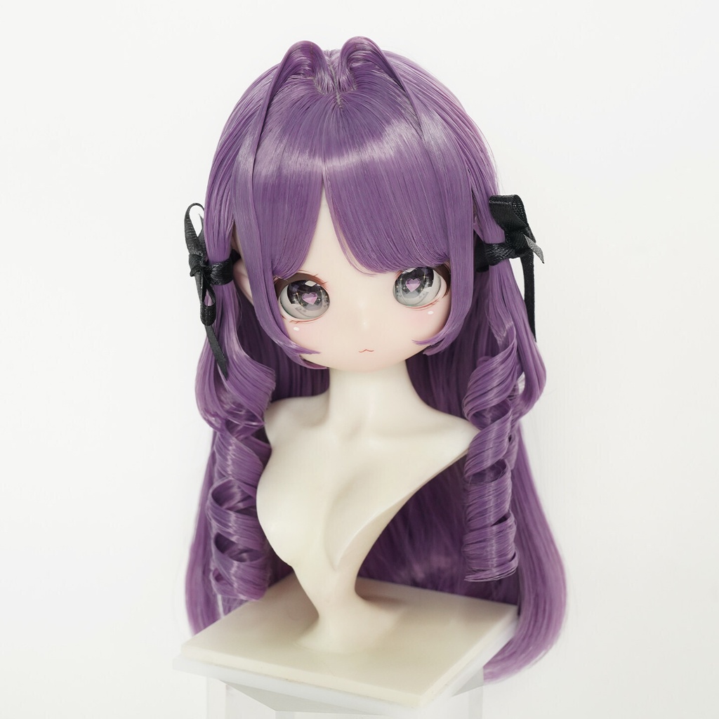 1/3 縦ロール ドール用ウィッグ 耐熱 【頭囲22-24cm】 1/3ドール用ウィッグ