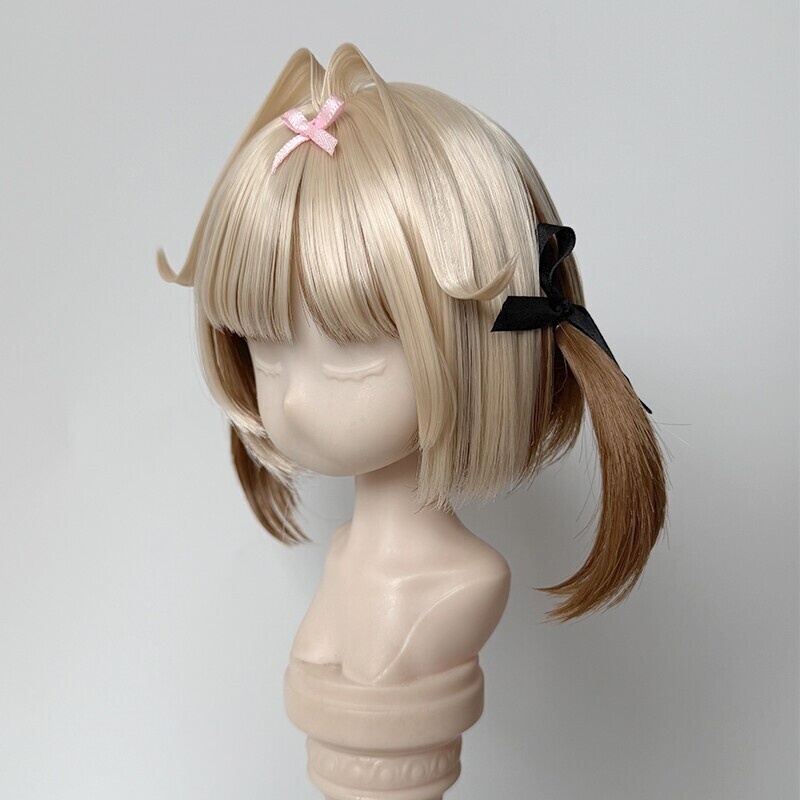 1/3 1/4 ふわりツインボブ ドール用ウィッグ 耐熱 1/3ドール用ウィッグ