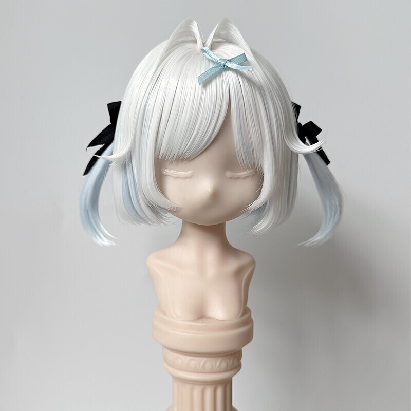 1/3 1/4 ふわりツインボブ ドール用ウィッグ 耐熱 1/3ドール用ウィッグ